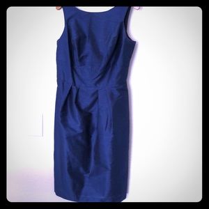 Beautiful navy silk cocktail dress